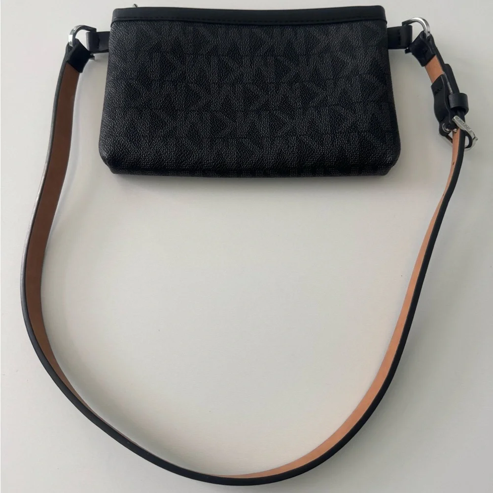 Michael Kors Black Womens Belt or Shoulder Bag Never Used! - Picture 3 of 15